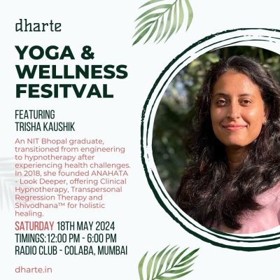 Invited as a panelist to speak on the subject - ‘Sustainable Fashion: Healing our Planet, Nurturing Wellness’, in the Yoga and Wellness Festival organised by Dharte - an eco-consciousness and wellness platform. The event was held on the 18th of May, 2024 at Radio Club, Colaba, Mumbai.