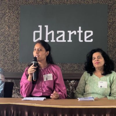 Invited as a panelist to speak on the subject - ‘Sustainable Fashion: Healing our Planet, Nurturing Wellness’, in the Yoga and Wellness Festival organised by Dharte - an eco-consciousness and wellness platform. The event was held on the 18th of May, 2024 at Radio Club, Colaba, Mumbai.