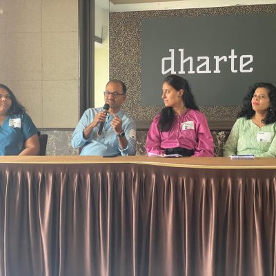 Invited as a panelist to speak on the subject - ‘Sustainable Fashion: Healing our Planet, Nurturing Wellness’, in the Yoga and Wellness Festival organised by Dharte - an eco-consciousness and wellness platform. The event was held on the 18th of May, 2024 at Radio Club, Colaba, Mumbai.