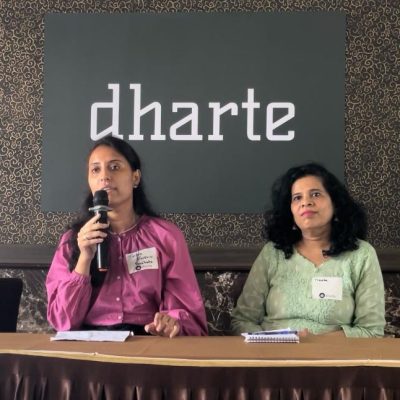 Invited as a panelist to speak on the subject - ‘Sustainable Fashion: Healing our Planet, Nurturing Wellness’, in the Yoga and Wellness Festival organised by Dharte - an eco-consciousness and wellness platform. The event was held on the 18th of May, 2024 at Radio Club, Colaba, Mumbai.