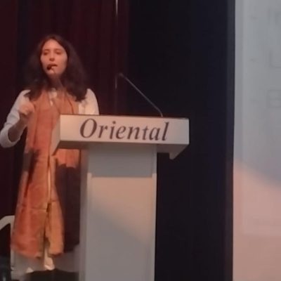 Delivered a talk on ‘The Power of Sub-conscious Mind’ to around 150 individuals including the faculty members and 1st-year students of Oriental College of Technology, Bhopal. The talk was held on 11th June 2022.