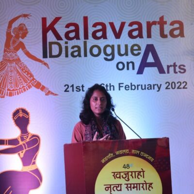 Delivered a talk on Hypnosis and Arts at Kalavarta, Khajuraho Dance Festival - 2022 on 24th February, 2022.