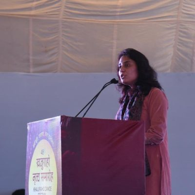 Delivered a talk on Hypnosis and Arts at Kalavarta, Khajuraho Dance Festival - 2022 on 24th February, 2022.